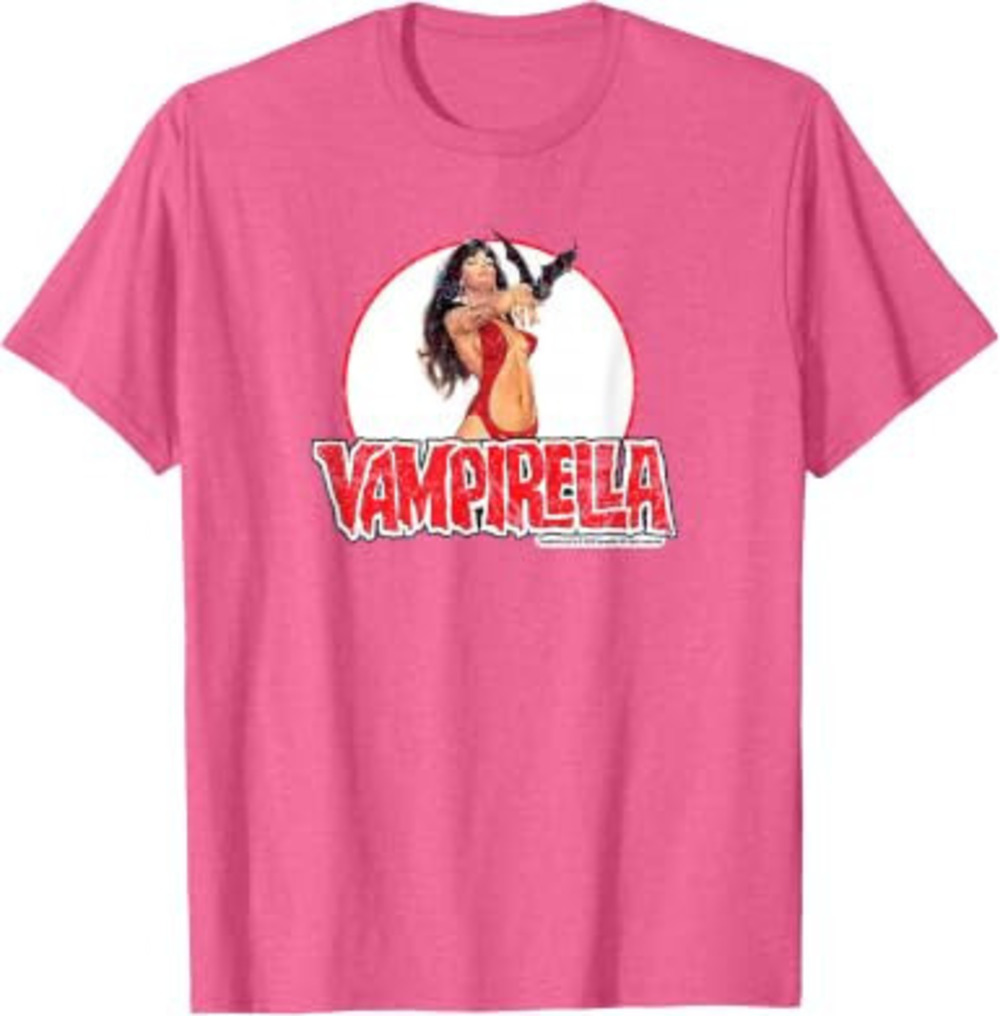Vampirella _Classic Art_ T Shirt Heather